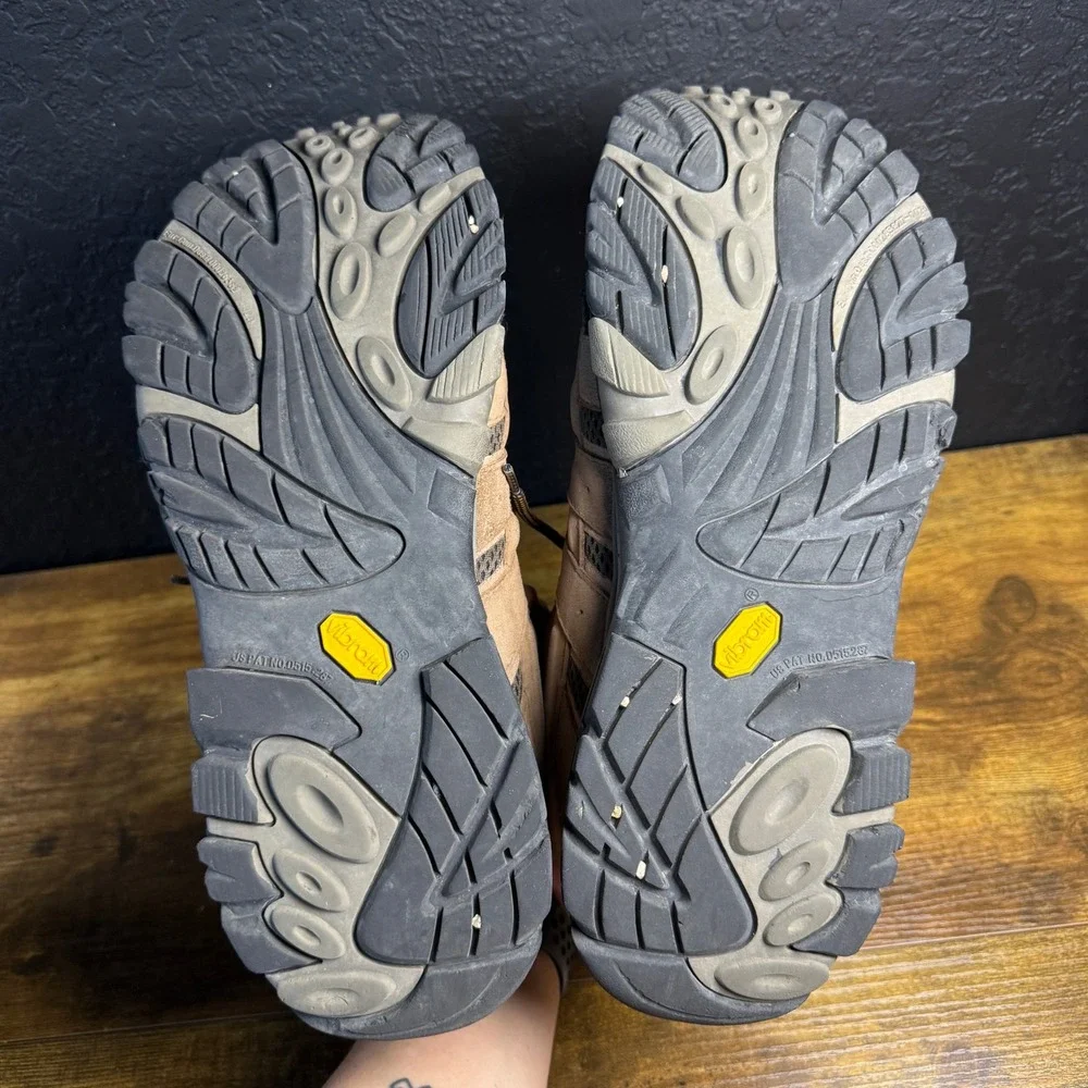 Merrell Moab 2 Mid J06051W Earth Suede Waterproof Hiking Boots Mens 13 Wide